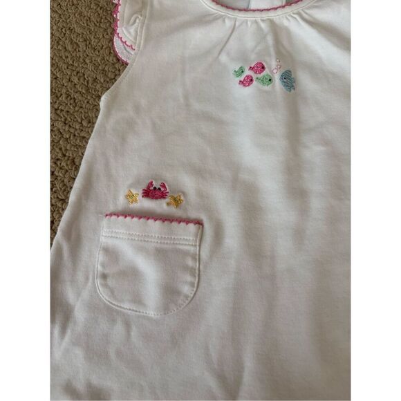 Kissy Kissy 3-6m embroidered romper - Picture 2 of 3